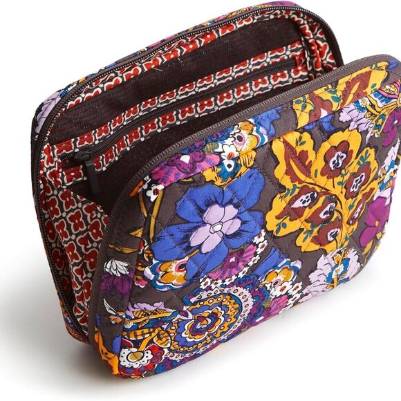 Women's Cotton Cord Organizer Colorful Bouquet Size One Universal Storage - Picture 2 of 3